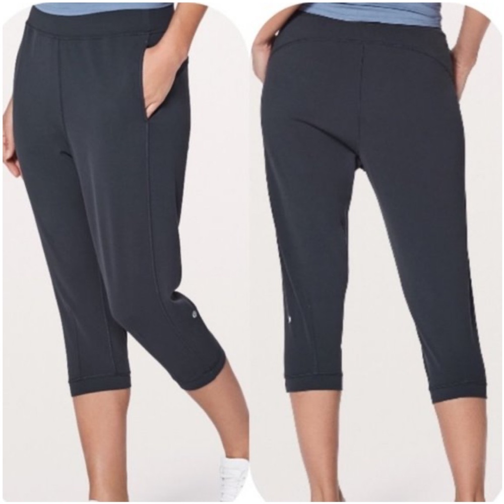 Lululemon Nulu Rejuvenate Crop 18" size 6